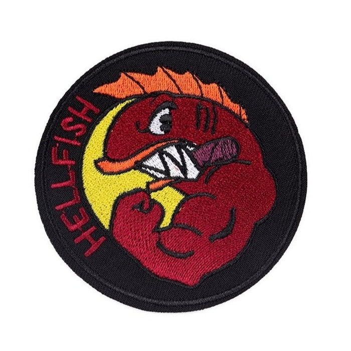 Springfield 'Hellfish | Muscle | 1.0' Embroidered Patch — Little Patch Co