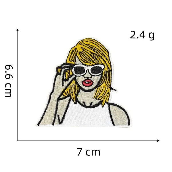 Taylor Swift 'Sunglasses' Embroidered Patch