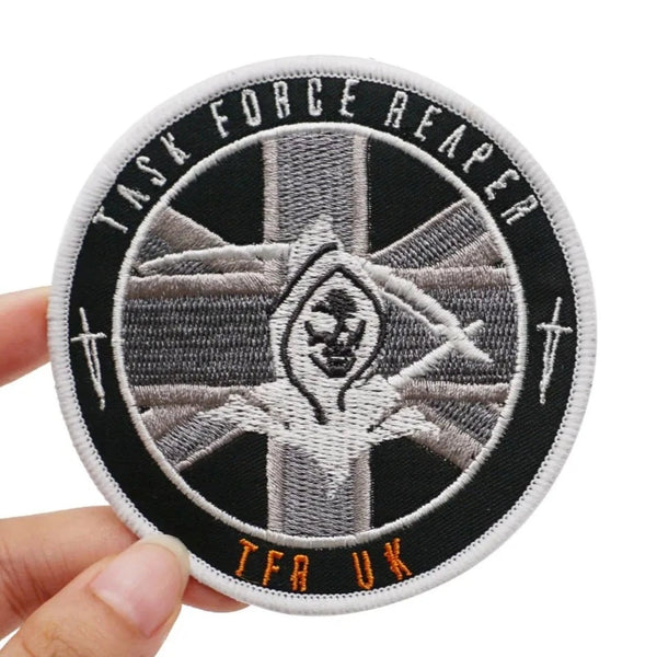 Military Tactical 'Task Force Reaper' Embroidered Velcro Patch