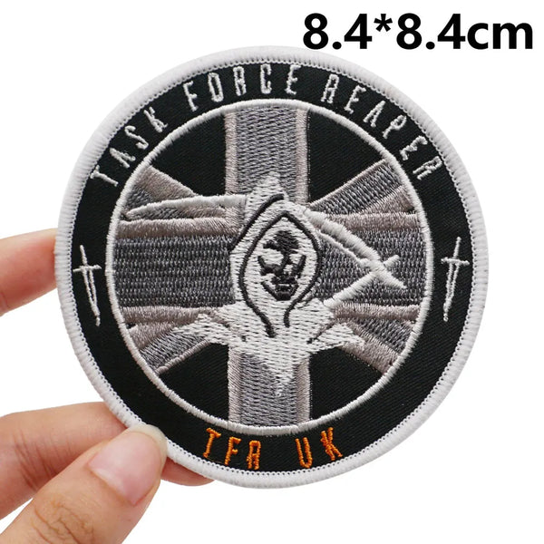 Military Tactical 'Task Force Reaper' Embroidered Patch