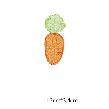 Christopher Robin 'Mini Carrot' Embroidered Patch