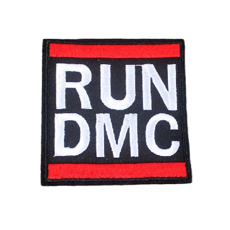 Music 'Run DMC' Embroidered Patch