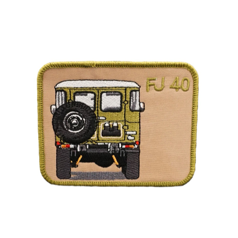 Off-Road Vehicles 'FJ 40 | Land Cruiser' Embroidered Patch