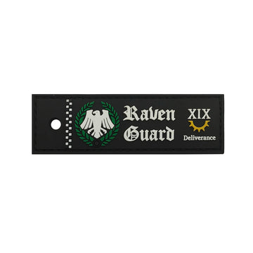 Warhammer 'Raven Guard XIX' PVC Rubber Velcro Patch