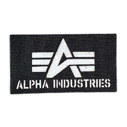 Alpha Industries 'Logo' Embroidered Velcro Patch