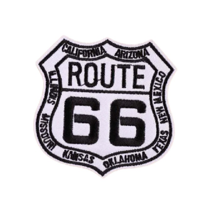 Emblem 'Route 66 | 8 States' Embroidered Patch