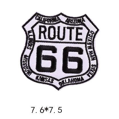 Emblem 'Route 66 | 8 States' Embroidered Patch