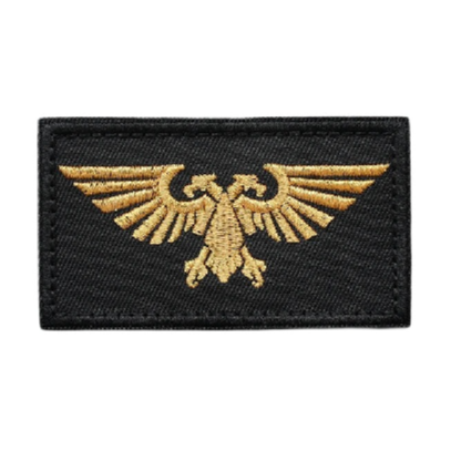 Warhammer 'Imperial Aquila' Embroidered Velcro Patch