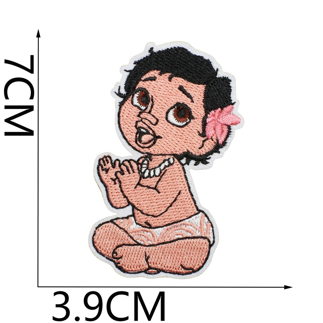 Moana 'Cute Baby Moana' Embroidered Patch