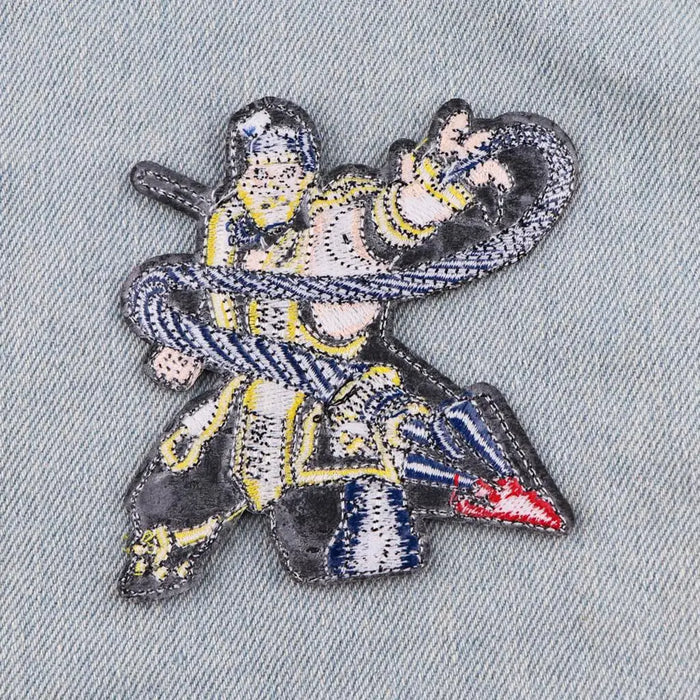 Mortal Kombat 'Scorpion' Embroidered Patch