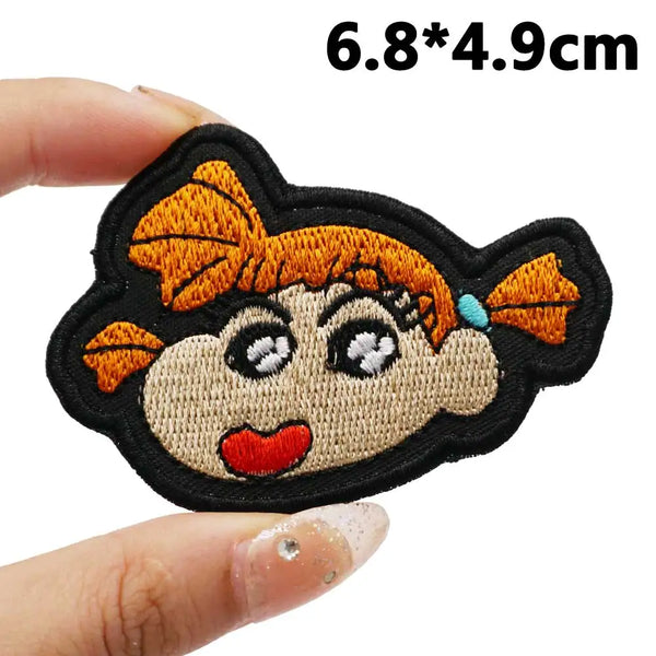 Crayon Shin Chan 'Nene Sakurada | Head' Embroidered Patch