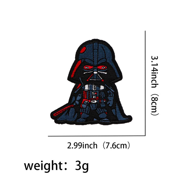 Empire and Rebellion 'Chibi Darth | Standing' Embroidered Patch