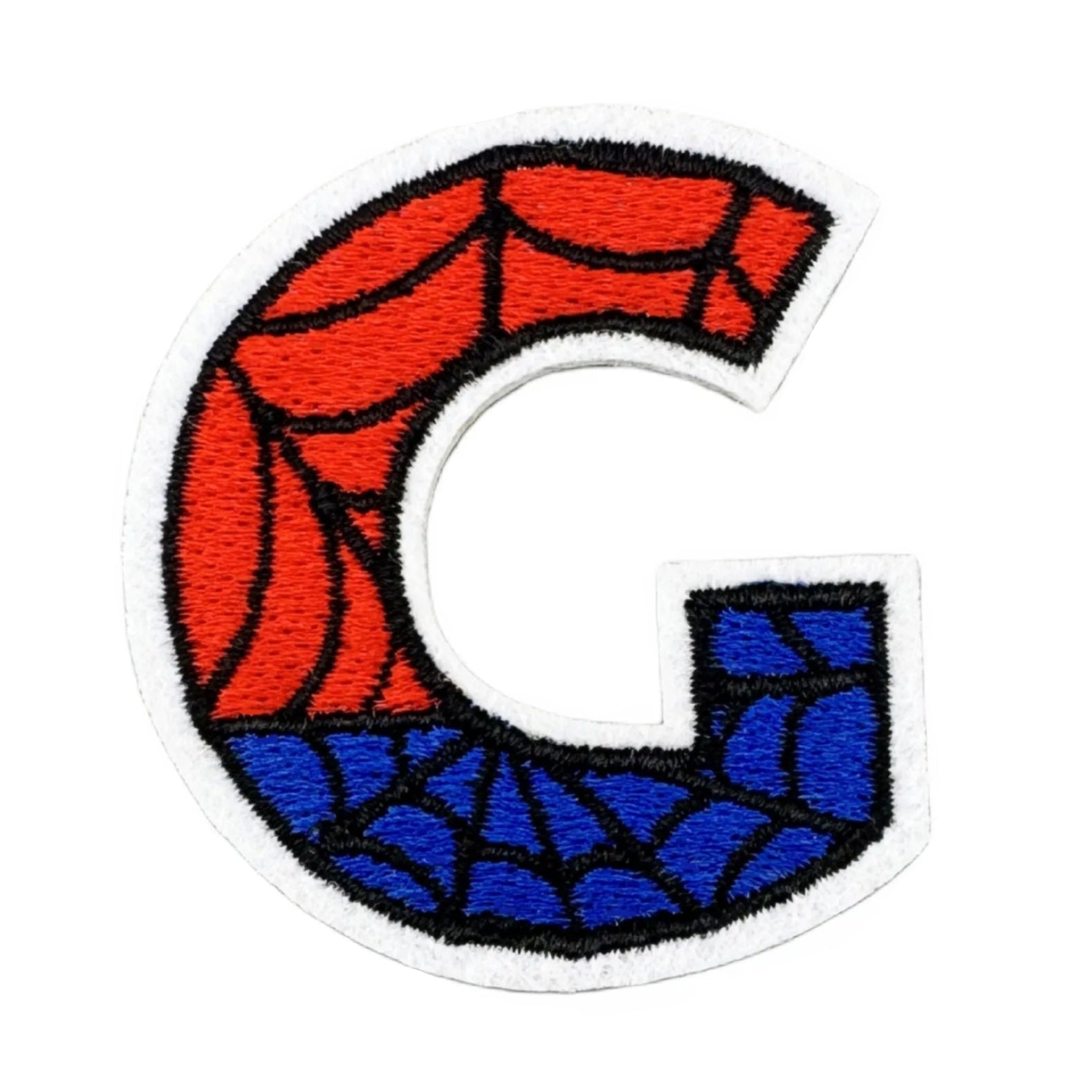 Spider-Man Letter 'Letter G' Embroidered Patch