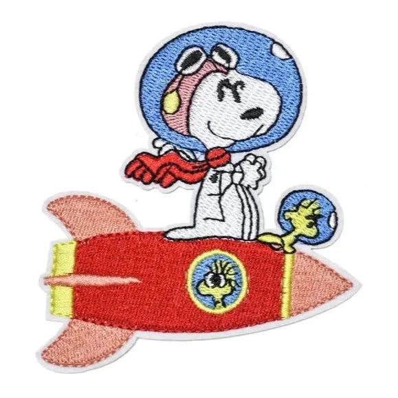 The Peanuts Movie 'Astronaut Snoopy and Woodstock | Rocket Ship' Embro