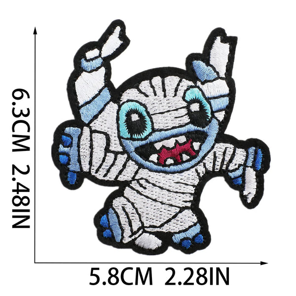 Stitch x Mummy Embroidered Patch