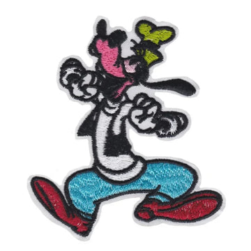 Mickey Mouse 'Goofy | Happy' Embroidered Patch