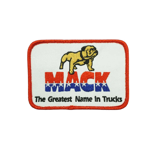 The Greatest Name in Trucks 'Mack Logo' Embroidered Patch