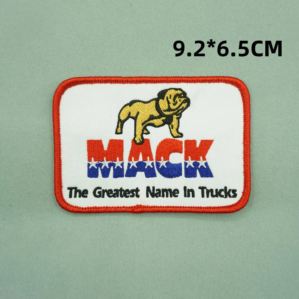 The Greatest Name in Trucks 'Mack Logo' Embroidered Patch