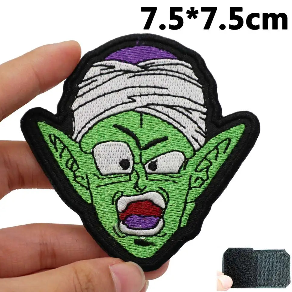 Saiyan Saga 'Piccolo | Head' Embroidered Velcro Patch