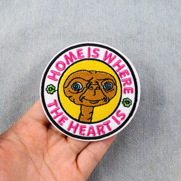 E.T. 'Home is Where the Heart is' Embroidered Patch