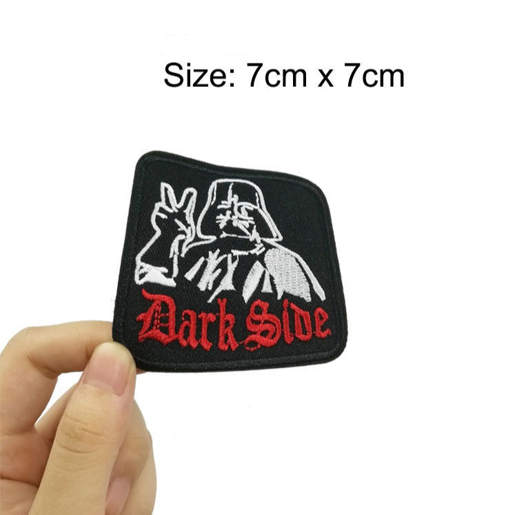 Empire and Rebellion 'Dark Side | Empire and Rebellion | Peace Sign' Embroidered Patch