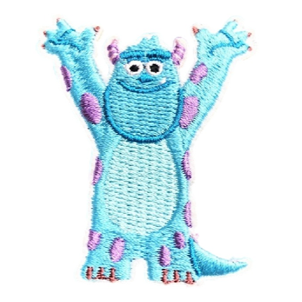 Monsters, Inc. 'Sulley | Hooray' Embroidered Patch