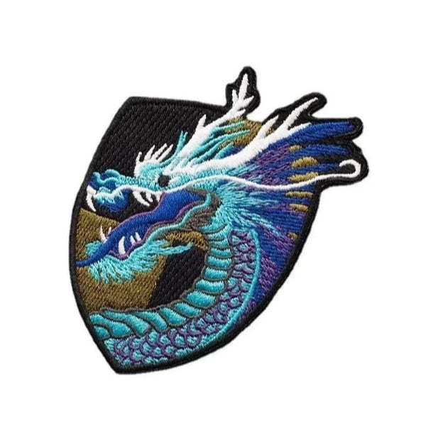 Dragon 'Head' Embroidered Patch