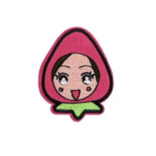 Strawberry Girl ‘Brilliant Eyes’ Embroidered Patch
