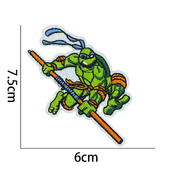 Teenage Mutant Ninja Turtles 'Donatello | Attacking' Embroidered Patch