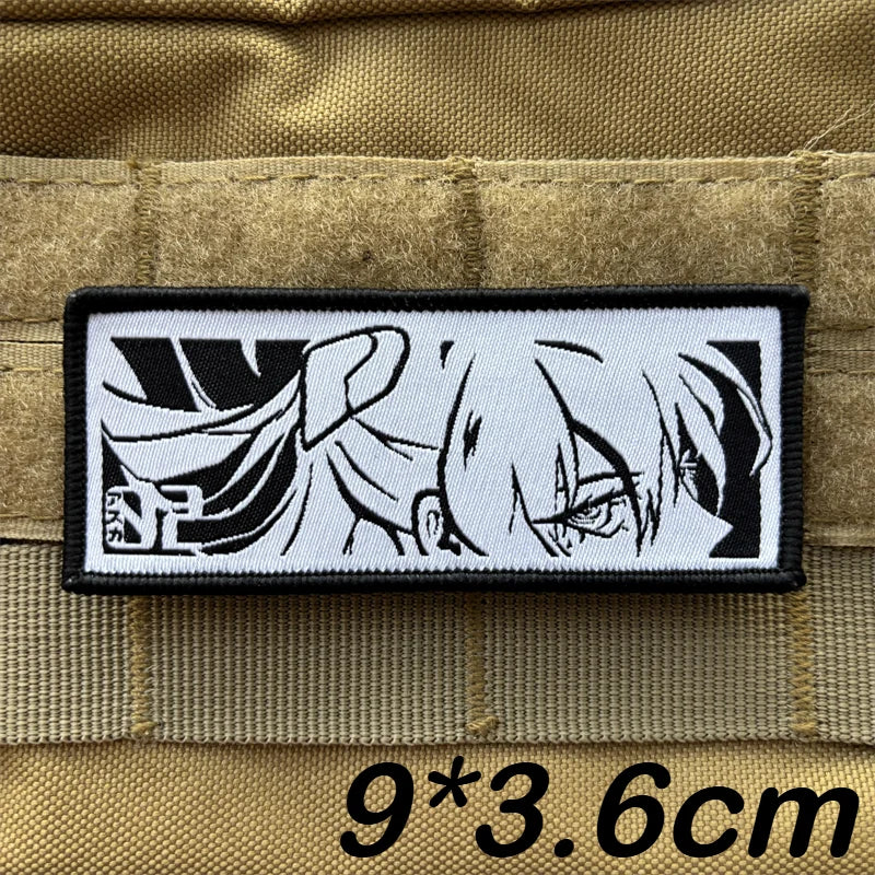 Neon Genesis Evangelion 'Asuka Soryu | Serious Eyes Embroidered Velcro Patch