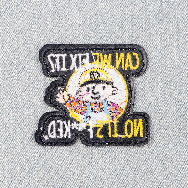 Bob the Builder 'Can We Fix It? No, Its F**ked 1.0' Embroidered Patch