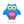 Load image into Gallery viewer, Cute Owl &#39;Excited&#39; Embroidered Patch
