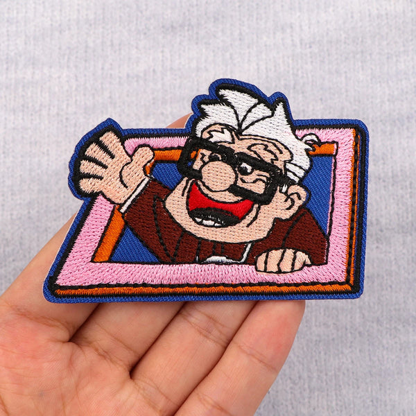 Up 'Carl Fredricksen | Waving 1.0' Embroidered Patch