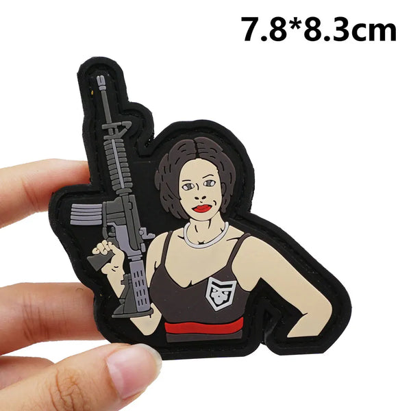 Friends 'Monica Geller | Tactical Gun' PVC Rubber Patch