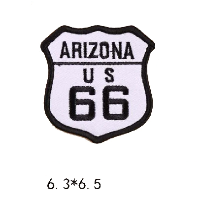 Emblem 'Arizona US 66' Embroidered Patch