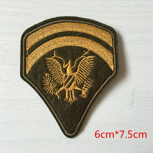 Military Tactical 'Specialist 6th Rank Insignia' Embroidered Patch