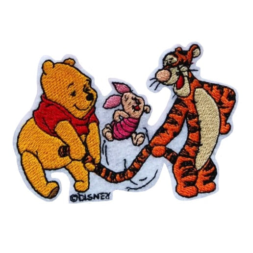Christopher Robin 'Pooh-Piglet-Tigger | Playing' Embroidered Patch