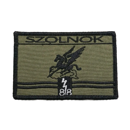 Emblem 'Hungary Army Battalion 88th | Square' Embroidered Velcro Patch