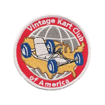 Vehicles 'Vintage Kart Club of America' Embroidered Patch