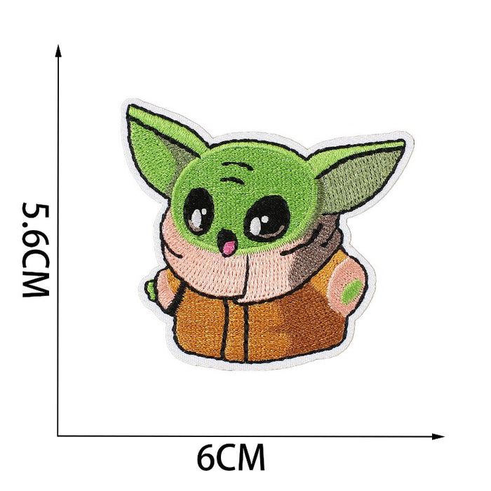 Star Wars 'Baby Yoda | Surprised' Embroidered Patch