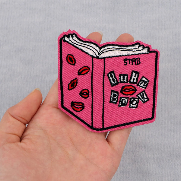 Mean Girls ‘Burn Book | Open Book’ Embroidered Patch