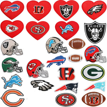 Football '1.0' Embroidered Patch