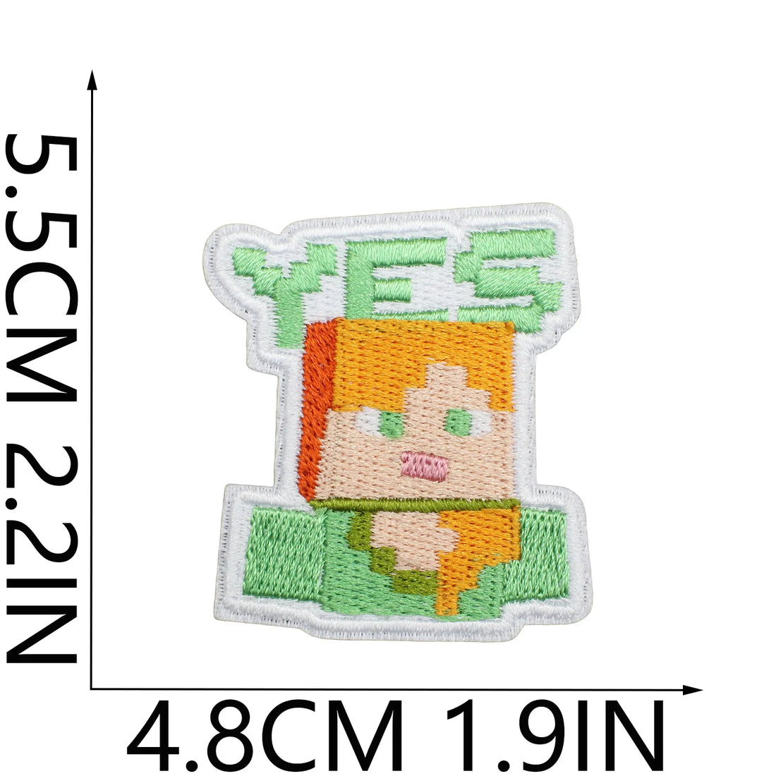 Minecraft 'Alex | Yes' Embroidered Patch