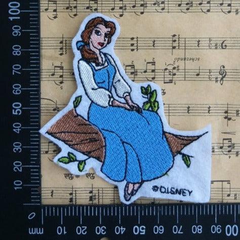 Tale as Old as Time 'Belle | Sitting' Embroidered Patch