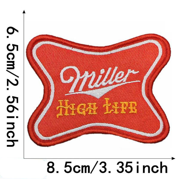 Cool 'Miller High Life' Embroidered Patch