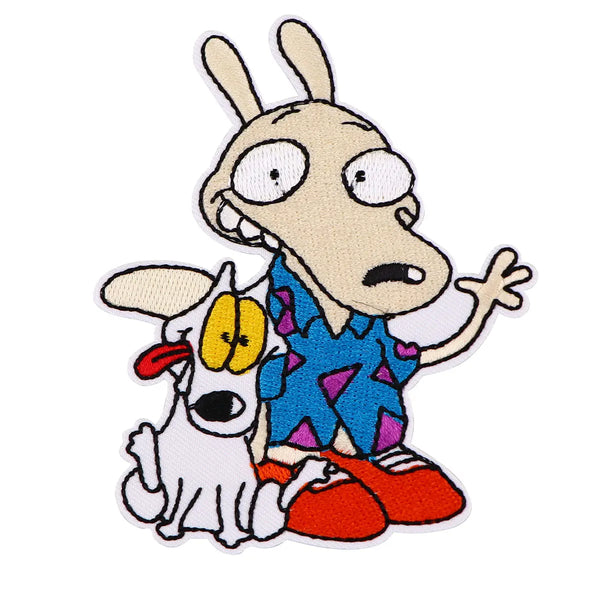 Rocko’s Modern Life ‘Rocko and Spunky’ Embroidered Patch