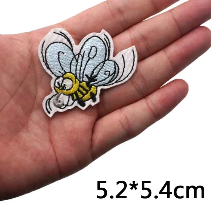 Cute 'Yellow Bee' Embroidered Patch