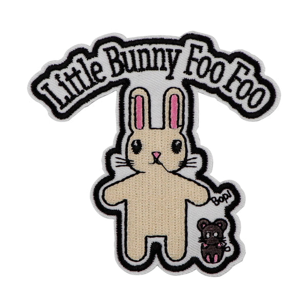 Little Bunny Foo Foo Embroidered Patch