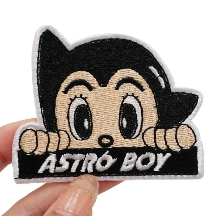 Astro Boy 'Peeking' Embroidered Velcro Patch