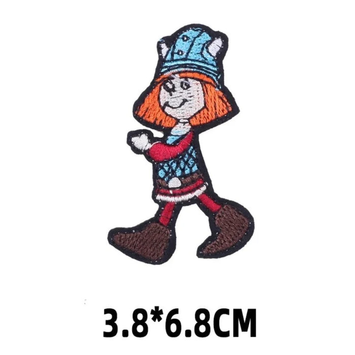 Vicky the Viking 'Vicky | Walking' Embroidered Patch